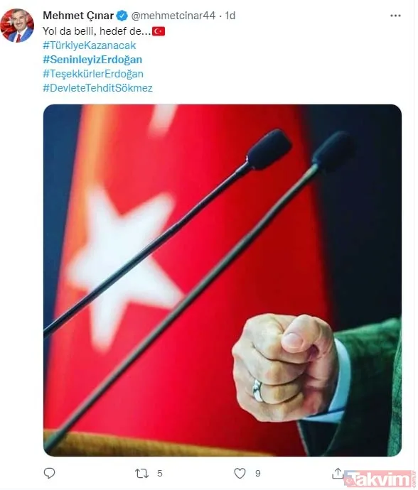 Spekülatif kur atışı ve manipülatif saldırılar nafile! Sosyal medyada tam destek: #YineHaklıÇıktı, #SeninleyizErdoğan - 23