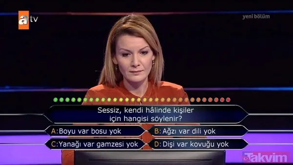 Milyoner'e damga vuran soru! Bakın o kelimenin Osmanlı'daki anlamı neymiş: Usul-ı tahaffuzun günümüzdeki karşılığı... - 10