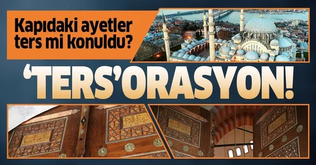 Suleymaniye Camisi Nde Hatali Restorasyon Takvim