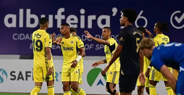 Kanarya ikinci maçında da galip! Uniao De Leiria - Fenerbahçe: 0-2 | MAÇ SONUCU