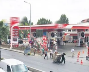 Darbeye destek için akaryakıt satmadı!