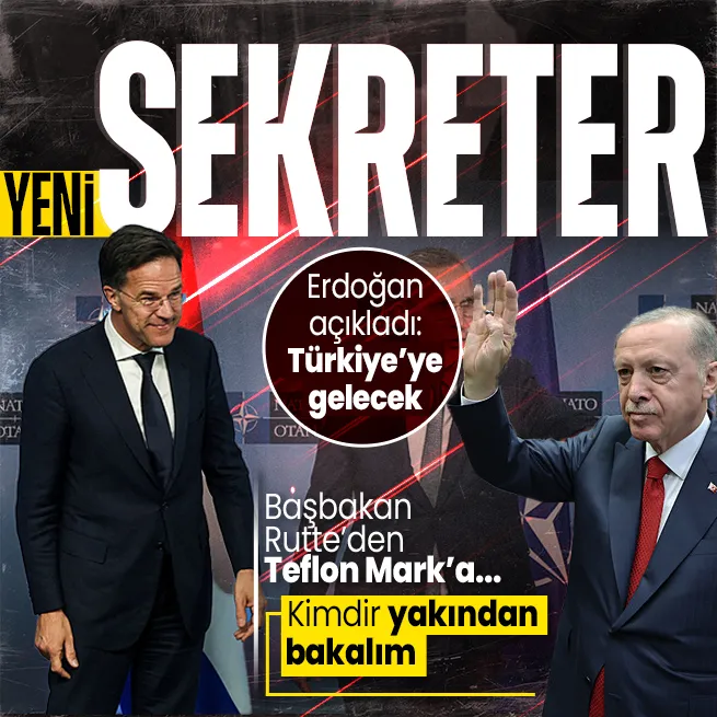 NATO onayladı: Yeni genel sekreter Mark Rutte! İlk açıklama geldi: Sabırsızlıkla bekliyorum | Başkan Erdoğandan tebrik