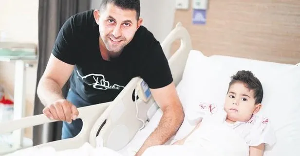 Karaciğer hastası küçük Miraç, kazada yaşamını yitiren Ramazan’ın ciğeriyle hayata tutundu!