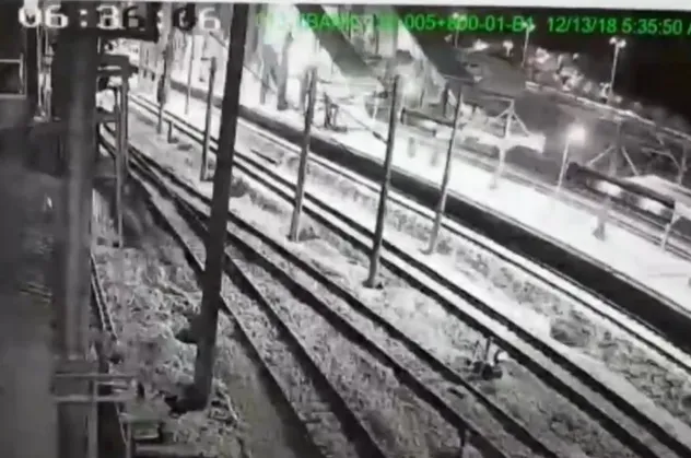 Son dakika: İşte saniye saniye tren kazası görüntüleri