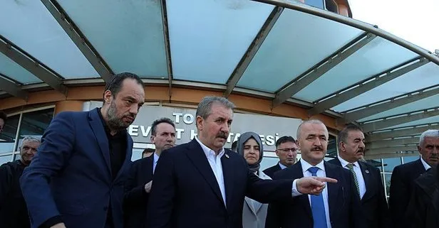BBP Genel Başkanı Mustafa Destici hastaneden taburcu edildi: 3 hafta boyunca dizlik kullanacağım