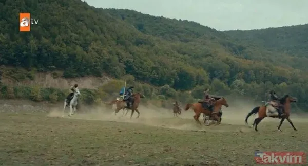 Turgut Bey Kuruluş Osman’a iddialı bir giriş yaptı! Rüzgar Aksoy performansıyla büyüledi - 11