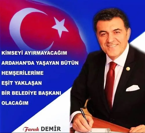 chp ardahan belediye baskani faruk