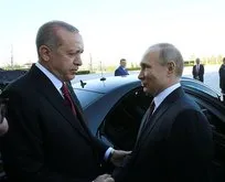 Erdoğan, Rusya lideri Putin ile görüştü