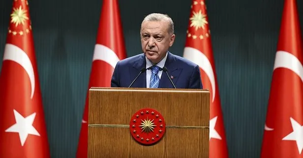 Başkan Recep Tayyip Erdoğan Kabine toplantısının ardından çarpıcı açıklamalar yaptı