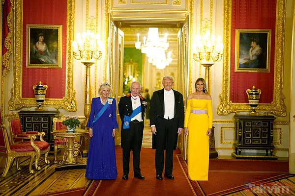 Trump İngiltere’de “krallar gibi” ağırlandı! Windsor Kalesi’nde büyük ziyafet: Beyaz Saray’dan ilginç paylaşım - 4