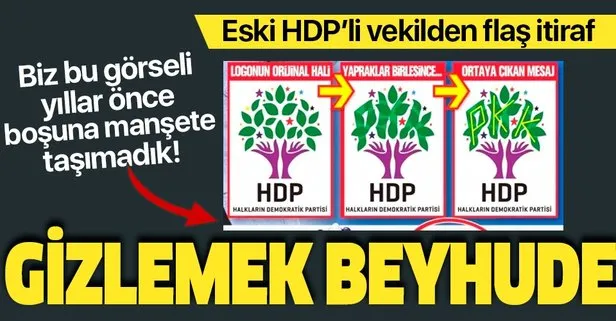 Eski HDP’li milletvekili Altan Tan’dan PKK ile iş birliği itirafı: Gizlemek beyhude!