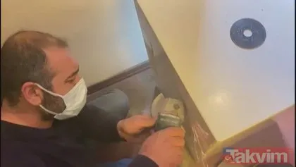 Polis ekipleri Sedat Peker’in lüks villasındaki kasayı keserek açtı! Operasyondan sıcak görüntüler