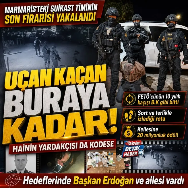 15 Temmuz suikast timindeki tek firariydi! FETÖcü Burkay Karatepe yakalandı