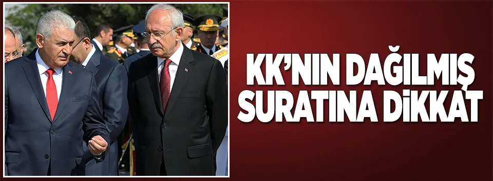 KK'nın dağılmış suratına dikkat!