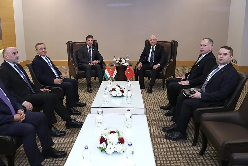 Milli Savunma Bakanı Yaşar Güler, IKBY Başkanı Barzani ile görüştü-1