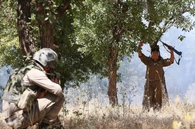 Şırnak Silopi'de 5 PKK'lı terörist teslim oldu!