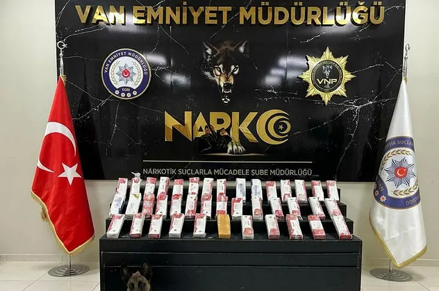 Van'da uyuşturucu operasyonu! 31 kilo uyuşturucu ele geçirildi