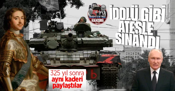 325 yıl sonra idolüyle aynı kaderi paylaştı: Rusya Devlet Başkanı Vladimir Putin ve Çar Petro! İsyanlarla sınandılar