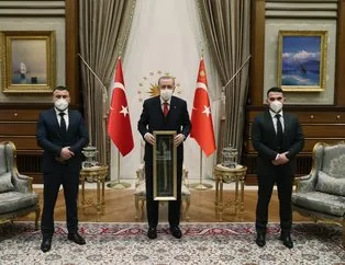 Başkan Erdoğan, Viyana kahramanlarını kabul etti