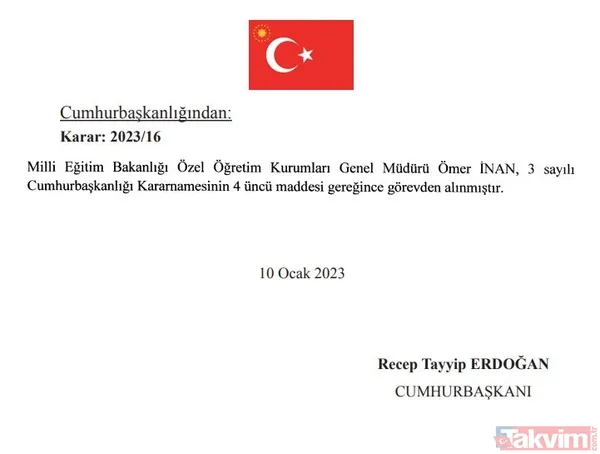 Atama kararları Resmi Gazete'de yayımlandı! İşte yeni isimler - 8