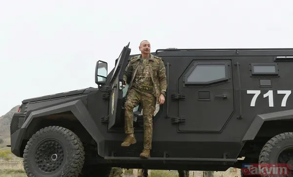 Azerbaycan Cumhurbaşkanı İlham Aliyev, 28 yıl sonra Karabağ'da zafer turu attı - 6