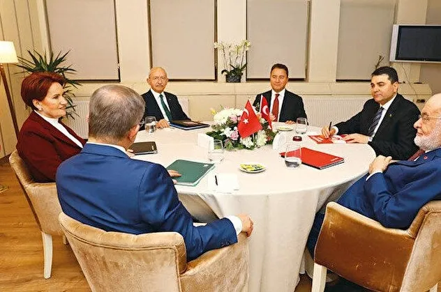 6'lı masa ile HDP ortaklığını ifşalayan taslak! Masanın gizli değil apaçık ortağı