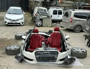 Lüks aracı çalıp parçalayan kişinin kimliği şoke etti