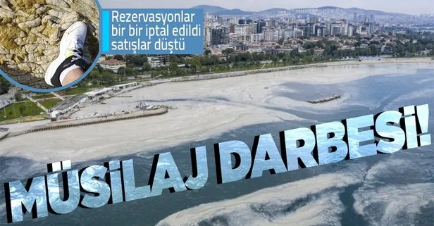 Son dakika: Rezervasyonlar iptal edildi, satışlar yüzde 70 düştü! Müsilaj o alanı da derinden etkiledi