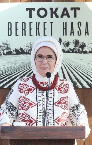 Başkan Erdoğan'ın eşi Emine Erdoğan Tokat Gastronomi Festivali'ni ziyaret etti