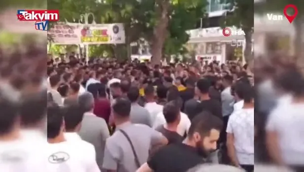 Yer: Van… Taciz iddiasına vatandaşlardan meydan dayağı! O anlar kamerada