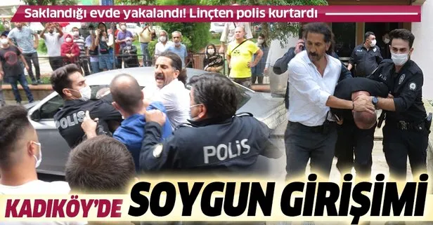 Son dakika: Kadıköy’de nefes kesen kovalamaca: Kuyumcuyu soymaya çalışan şüpheli saklandığı binada yakalandı