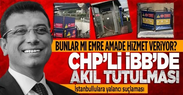 İstanbullular yürüyen merdiven ve asansör arızalarına isyan etti! CHP’li İBB’nin yaptığı açıklama ise pes dedirttirdi