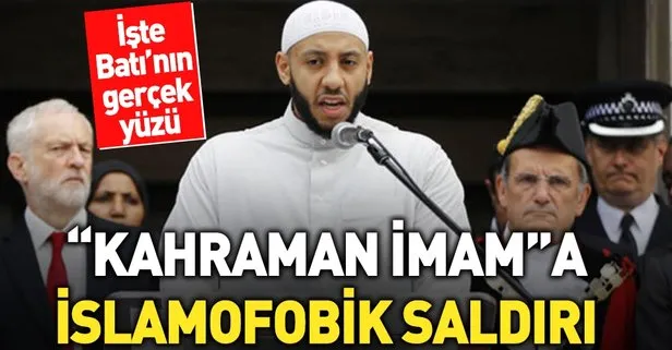Londra'da kahraman imama İslamofobik saldırı