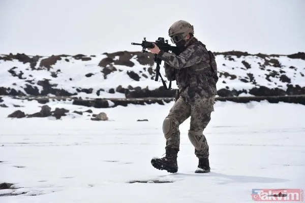 Kars'taki kadın PÖH'ler ve polisler görevlerinin başında! Teröristlerin korkulu rüyası - 44