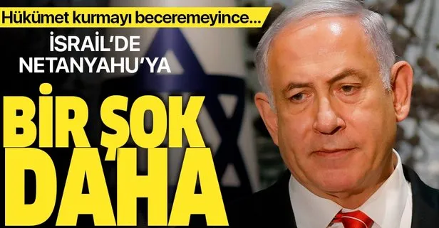 İsrail'de Netanyahu'ya bir şok daha!