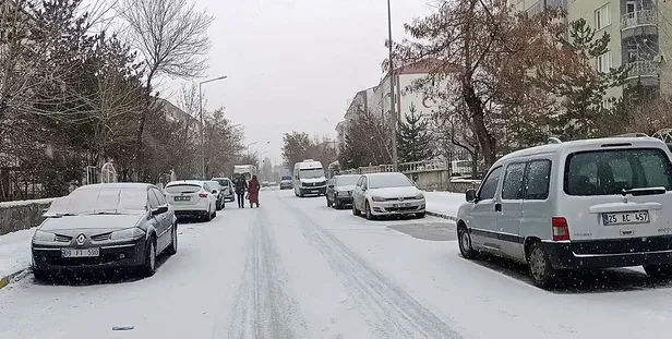 Yeni yıl karla geldi, o illere yılın ilk karı düştü! 1 Ocak 2022 hangi illerde kar yağışı var?-4