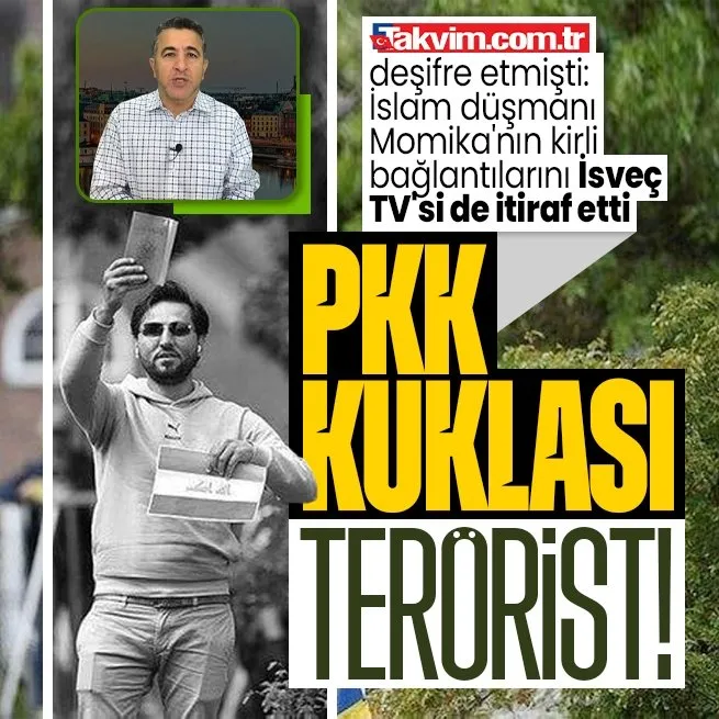 İsveç televizyonu editörü PKK bağlantısını deşifre etti: İşte Kuran-ı Kerime saldırı düzenleyen provokatör Salwan Momikanın gerçek yüzü!