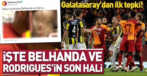 G.Saray’dan Belhanda ve Rodrigues paylaşımı