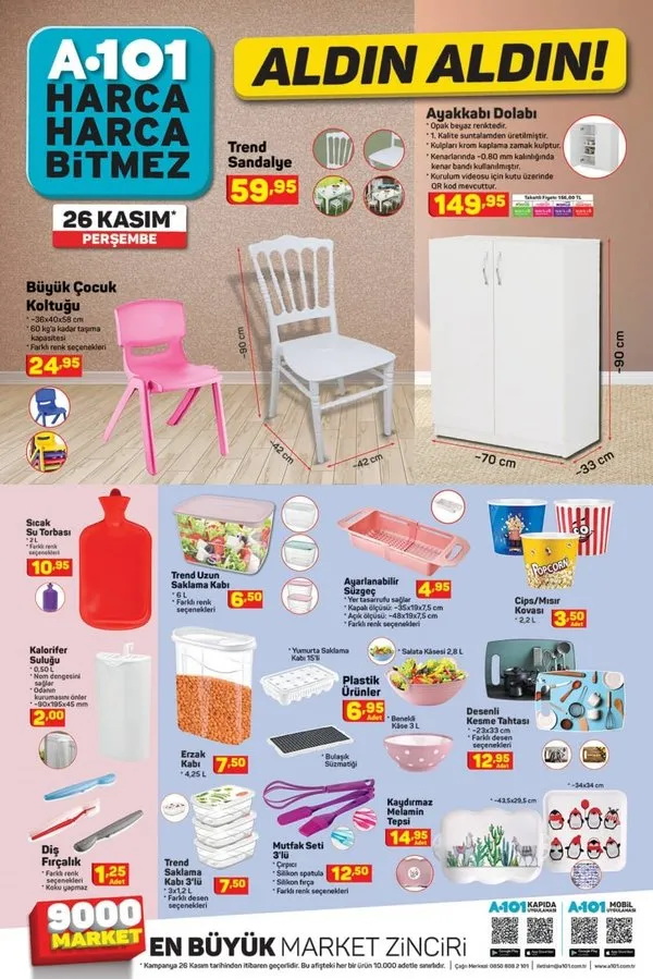 A101 Aktuel Urunler 26 Kasim Katalogu A101 Aktuel Urunlerde Bu Hafta Neler Var Takvim