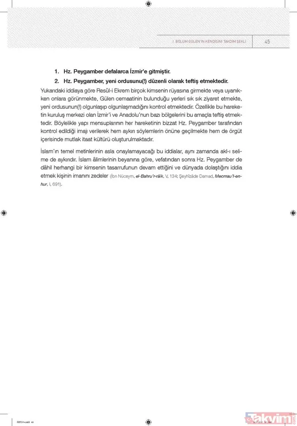 Mehmet Görmez Diyanet'in FETÖ raporunu açıkladı - 43