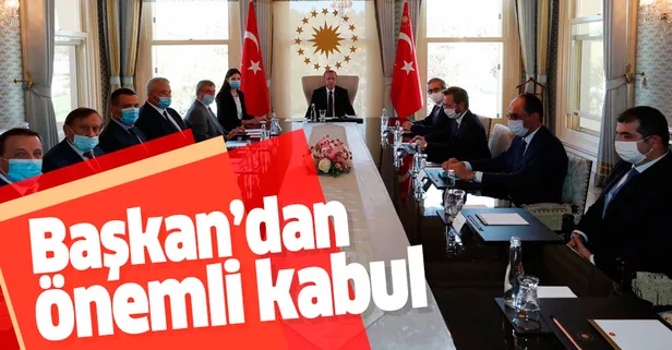 Son dakika: Başkan Erdoğan Ukrayna Başbakan Yardımcısı Oleg Urusky'i kabul etti