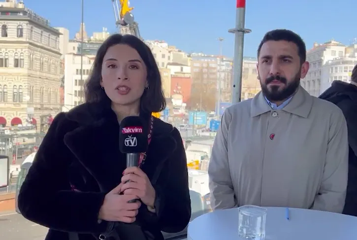 Yeni yılın ilk güçlü mesajı Galata’dan: Özgür Filistin!