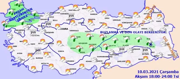 https www takvim com tr guncel 2021 03 10 hava durumu meteoroloji istanbul icin saat verdi saganak yagis geliyor