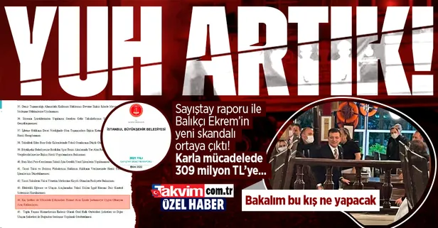 İBB’nin karla mücadele için 309 milyon TL’ye kiraladığı araçlardan 60 tanesinin kullanıma uygun olmadığı ortaya çıktı