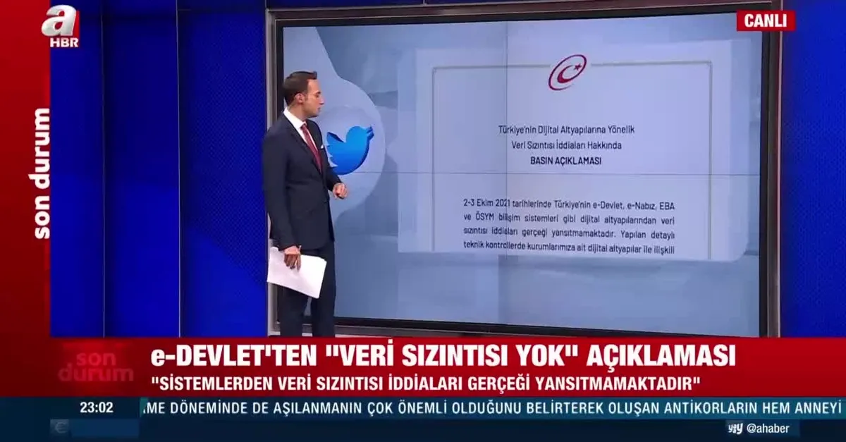 e-Devlet'ten ''veri sızıntısı yok'' açıklaması