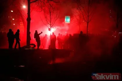 Fransa’da ’Kara Perşembe!’ Paris alev alev yanıyor