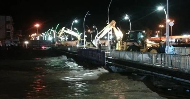 Alaplı Köprüsü yaya ve araç geçişine kapatıldı