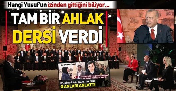 Başkan Erdoğan’dan Pendikli Yusuf Özoğul’la ilgili açıklama: Tam bir ahlak dersi verdi