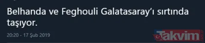 Feghouli hattrick yaptı sosyal medya çıldırdı! Diagne yattı Feghouli attı!