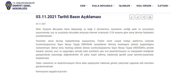 baskan-erdoganin-sagligi-uzerinden-yapilan-cirkin-paylasimlara-anlamli-yanit-dosta-guven-dusmana-korku-1635938158018.jpg Başkan Erdoğan'ın sağlığı üzerinden yapılan çirkin paylaşımlara anlamlı yanıt: "Dosta güven, düşmana korku…"-7